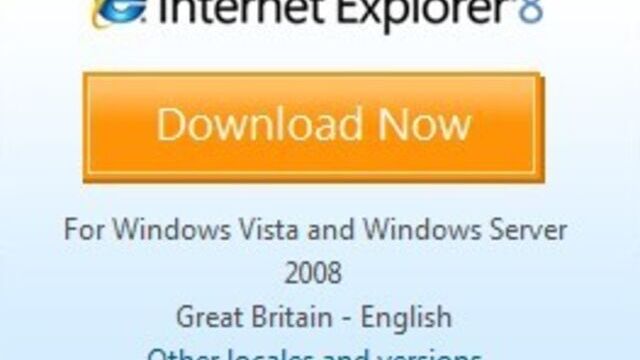 Internet Explorer 8 released